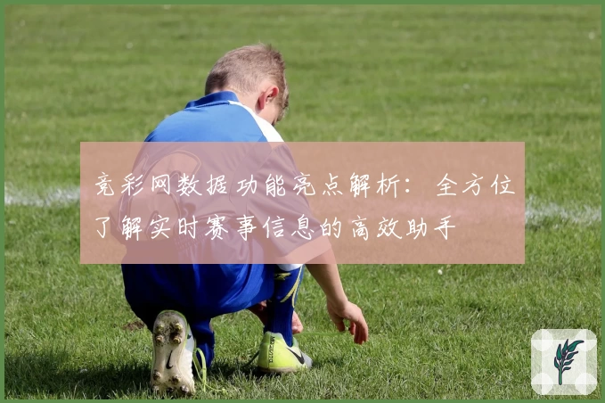 竞彩网数据功能亮点解析：全方位了解实时赛事信息的高效助手