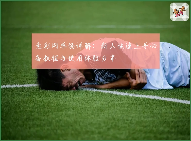 竞彩网单场详解：新人快速上手必备教程与使用体验分享